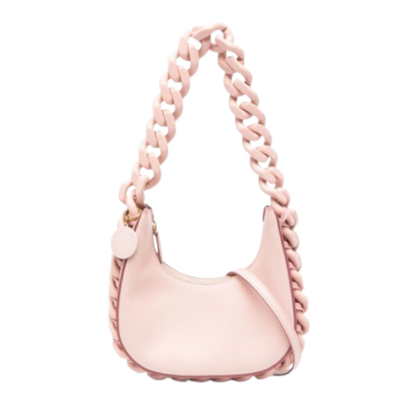 SHOULDER BAG EMBOSSED GRAINY MAT & TONAL