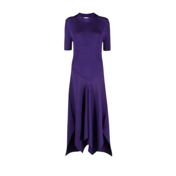 COMPACT RIB KNIT DRESS