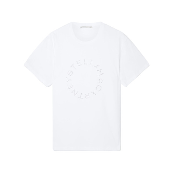 DIAMANTE LOGO T-SHIRT