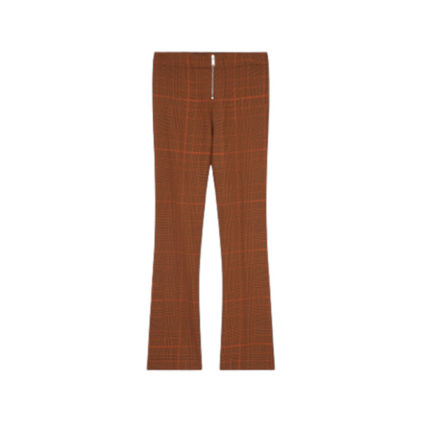 PRINCE OF WALES CHECK SLIM FIT TROUSERS