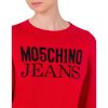 LOGO JACQUARD COTTON JUMPER - RED 04