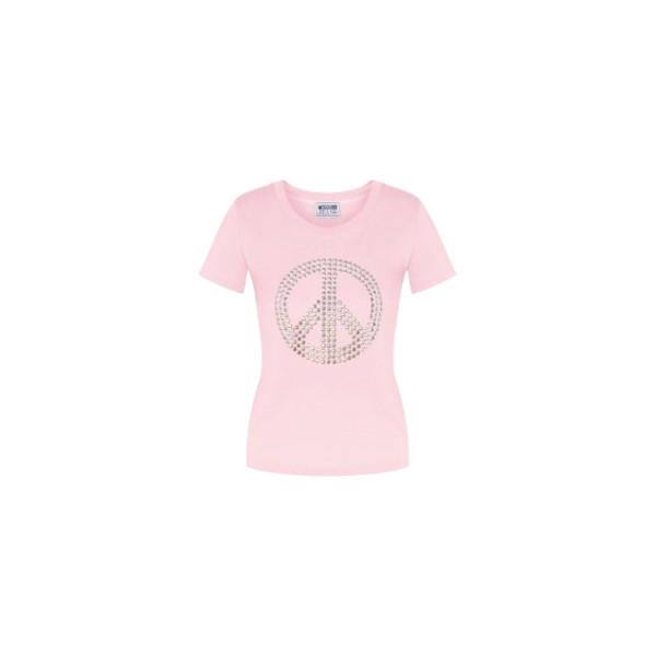 PEACE SYMBOL JERSEY T-SHIRT