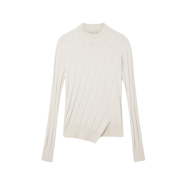 ASYMETRIC RIB KNIT JUMPER