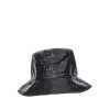 COCONUT PAINT BUCKET HAT - BLACK LIMOUSINE 01