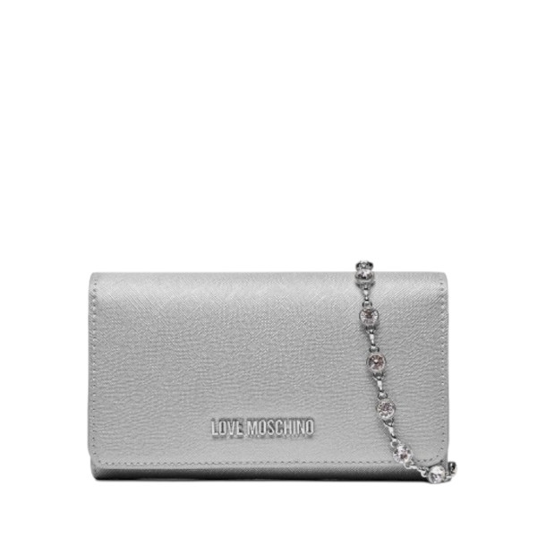 SAFFIANO WALLET WITH CHAIN
