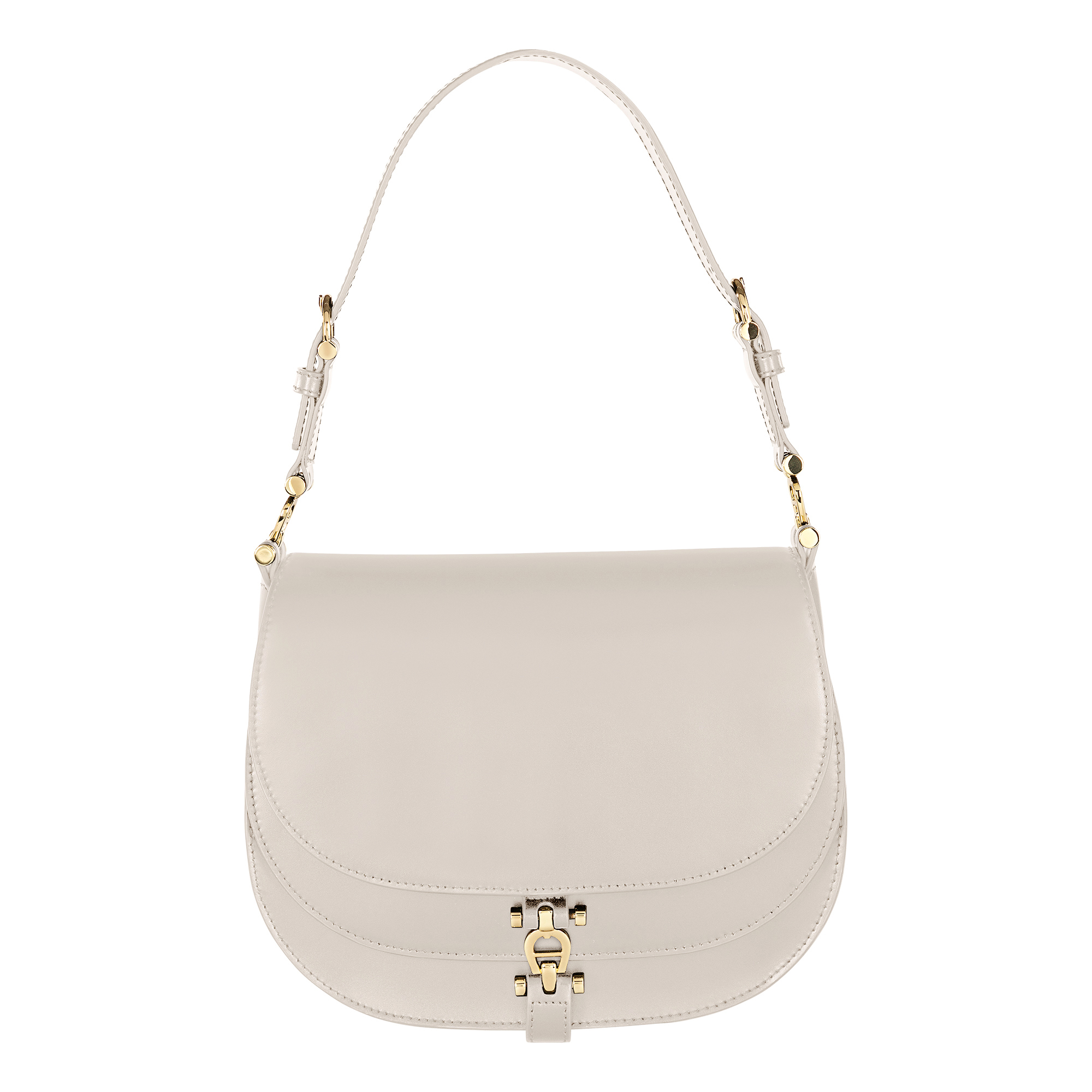 DELIA SHOULDER BAG S - PEARL WHITE 01