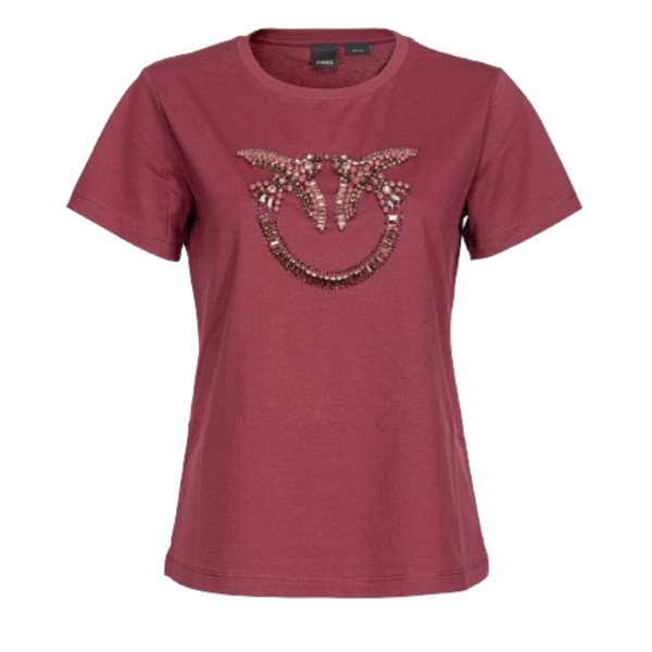 LOVE BIRDS EMBROIDERY T-SHIRT