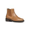 D WALK PLEASURE E SMO LEA - LIGHT BROWN 01