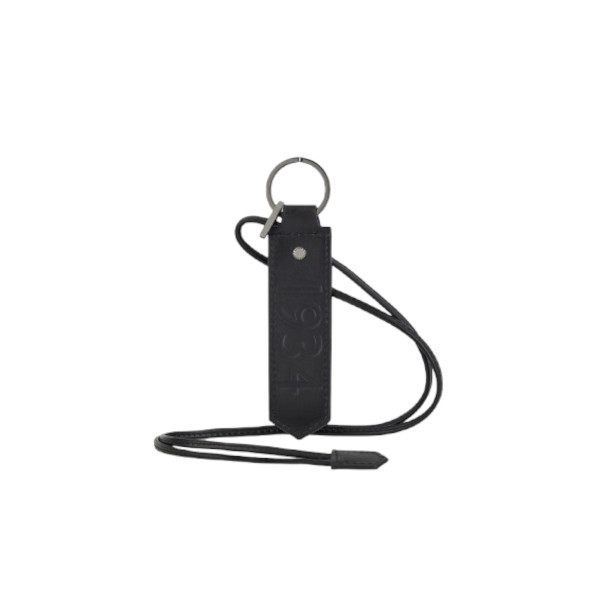 CALFSKIN KEY HOLDER AND LEATHER LANYARD – 90TH ANNIVERSARY
