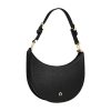 DELIA HOBO BAG M - BLACK 02
