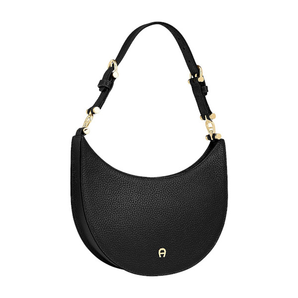DELIA HOBO BAG M - BLACK 02