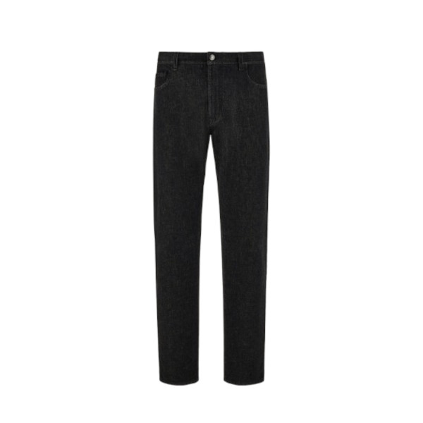 FIVE-POCKET JEANS IN CASHMERE