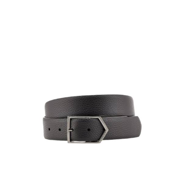 TUMBLED CALFSKIN BELT