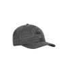 WATERPROOF BASEBALL CAP IN WOOL - 90TH ANNIVERSARY - DARK GREY 01