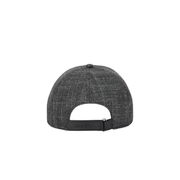 WATERPROOF BASEBALL CAP IN WOOL - 90TH ANNIVERSARY - DARK GREY 02