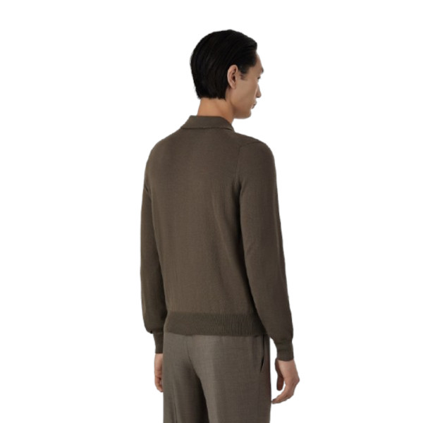 WOOL POLO SHIRT - GREY 03