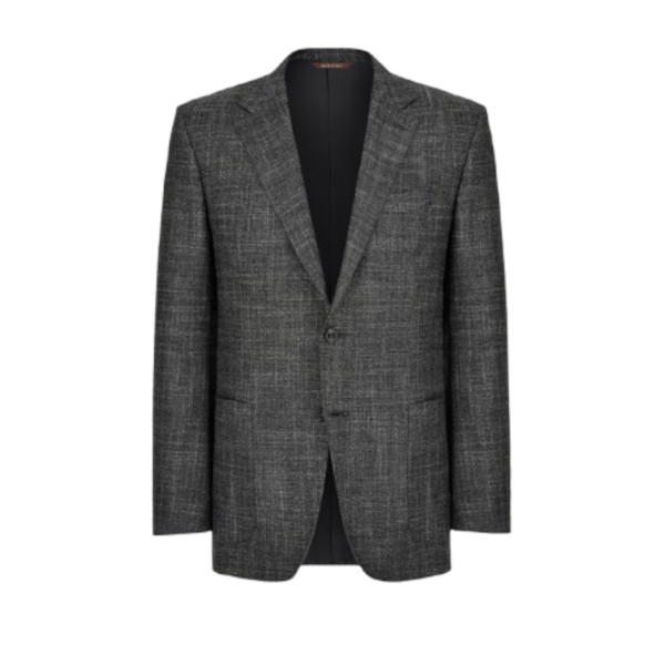 SILK WOOL AND CASHMERE BLAZER