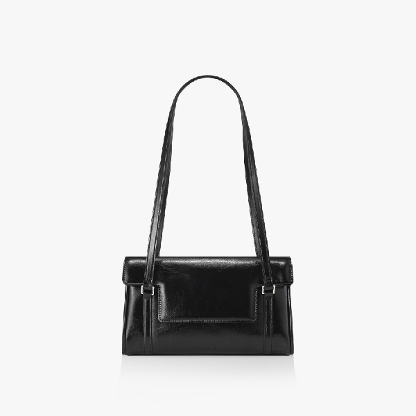 MARTY BAG S 23 CRINKLED – BLACK