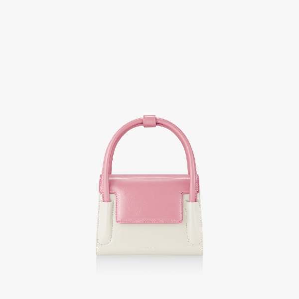 MARTY BAG 18 CRINKLED – WHITE PINK