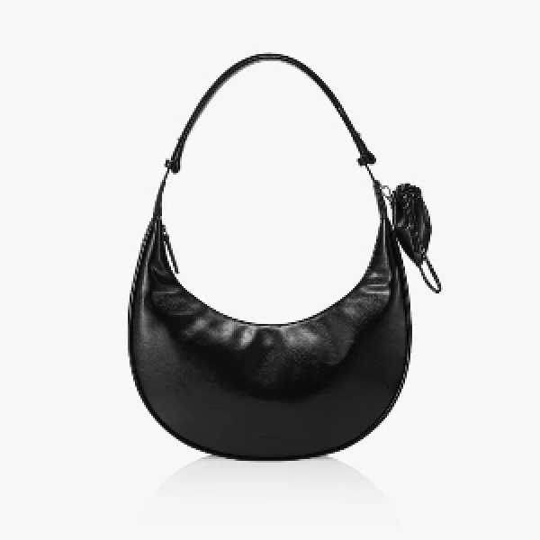 CEREN BAG 34 CRINKLED – BLACK