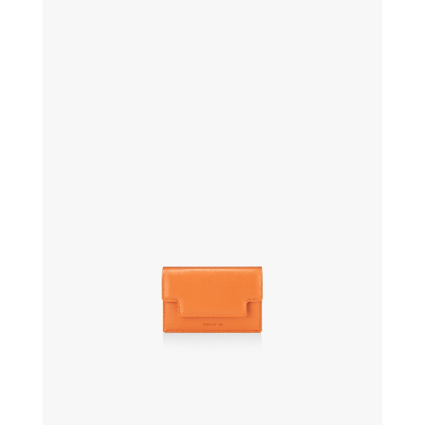 MARTY CARD WALLET CRINKLED – ORANGE
