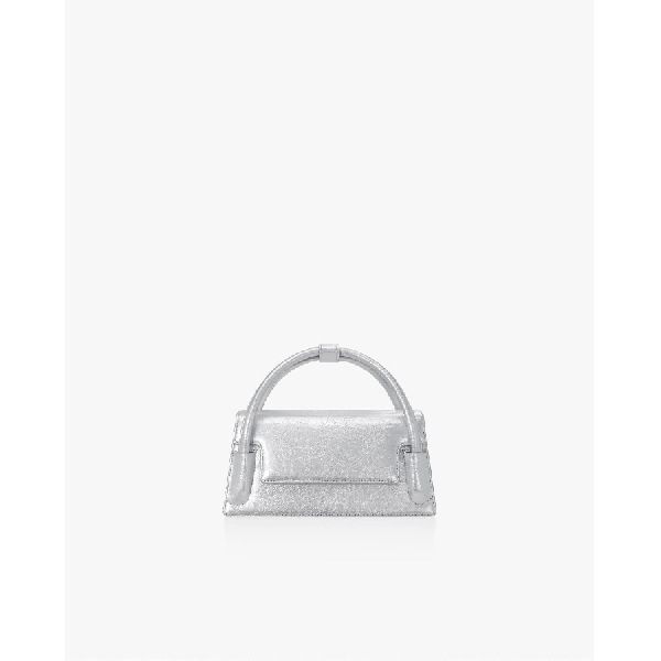 MARTY WEDGE BAG 22 CRINKLED – SILVER